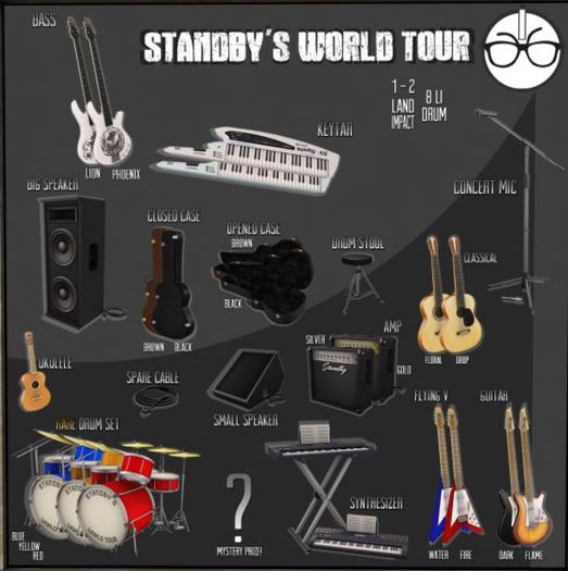 .:Standby's World Tour - Classical Guitar [Drop]