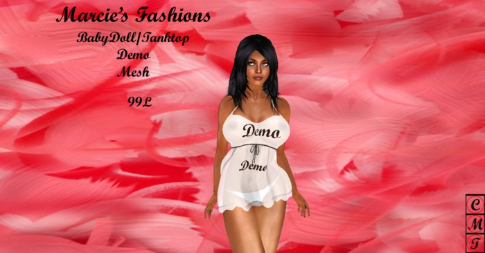 1022 - DEMO - Babydoll / Tanktop Demo