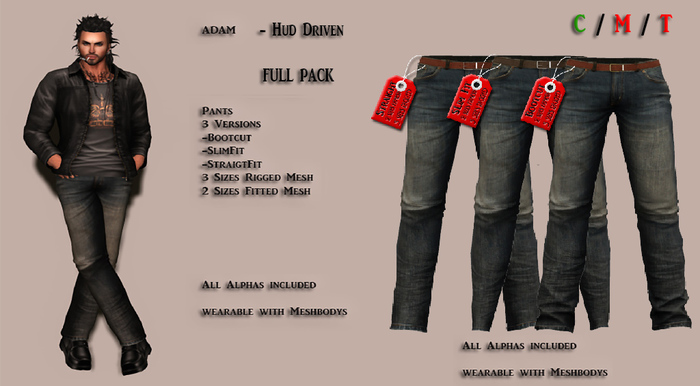 .::MiRRoR::.ADAMS JEANS - FULL PACK