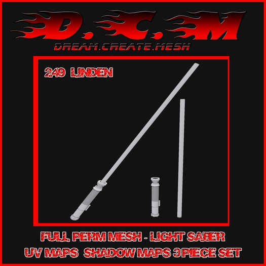 D.C.M Light Saber Full Perm Mesh