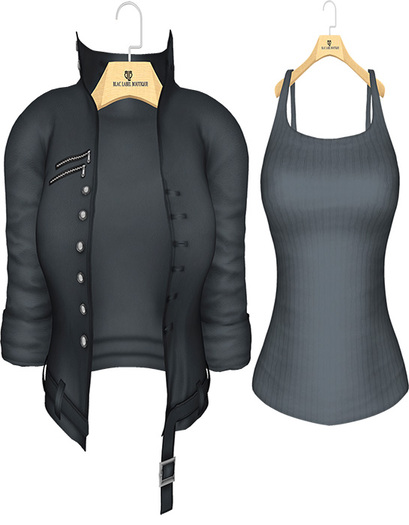 {BLB} Surrender Jacket&Tank~Storm 