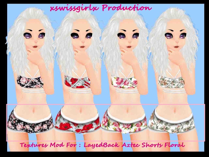 Textures Mod For : LayedBack Aztec Shorts Floral
