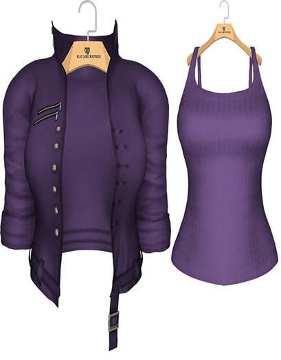 {BLB} Surrender Jacket&Tank~Orchid