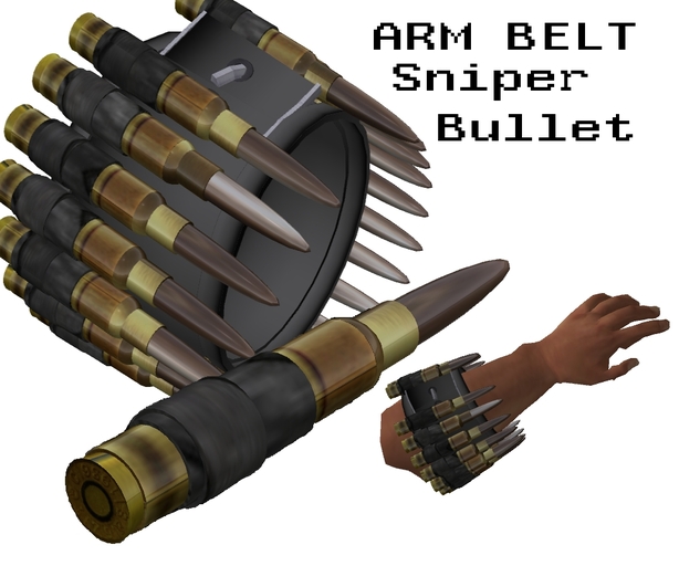 Arm Belt Sniper Bullet (3 size)