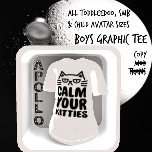 Apollo // Calm Your Kitties   [ Wear Me To Unpack]