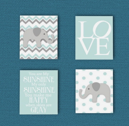 Jama's Decor Elephant Love