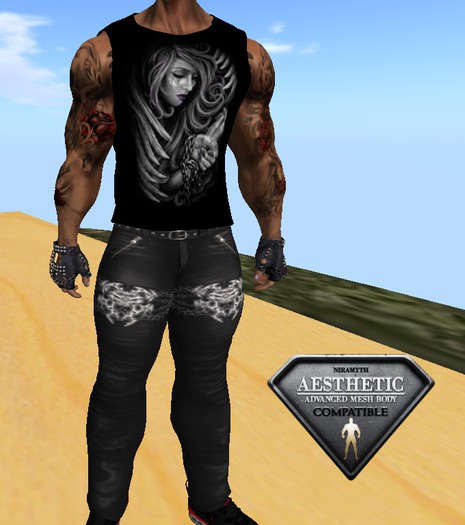 gothic pray tank top