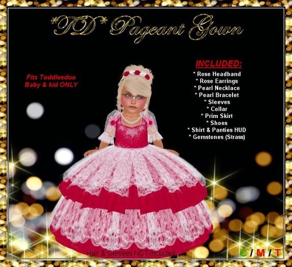 *TD* Lil Miss Cheerleader - Pink (Box)