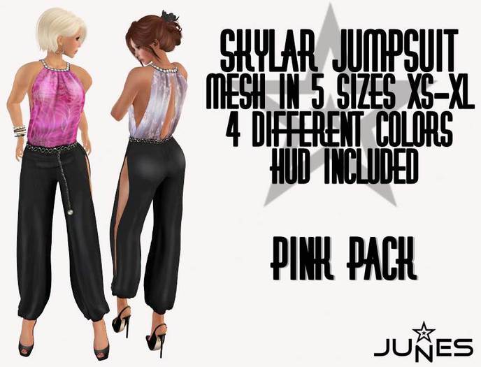 JUNES Skylar Jumpsuit - Pink