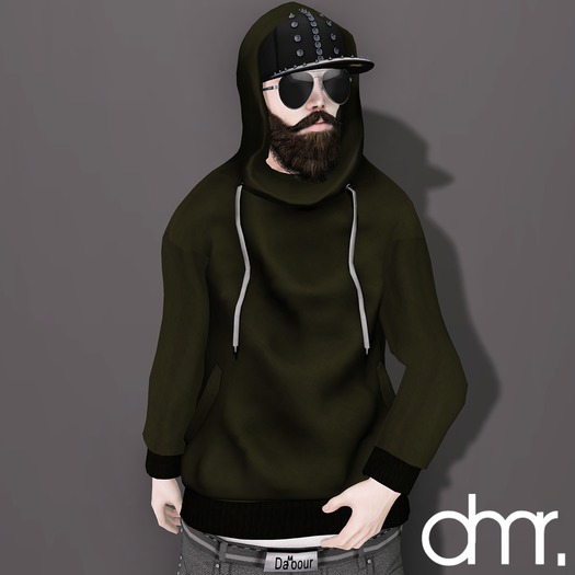 [DR] Hoodie DC Green :Mesh::