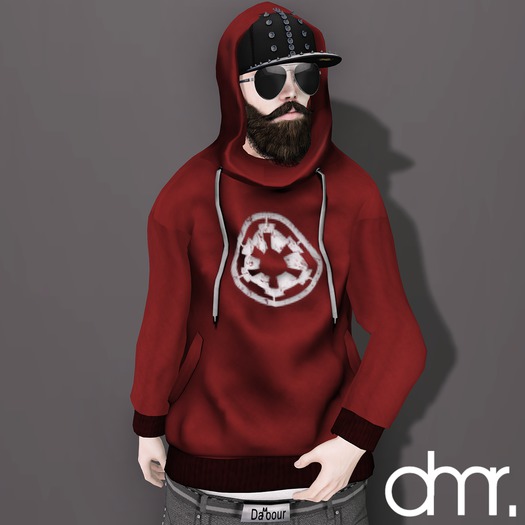 [DR] Hoodie DC  wheel Red  :Mesh::