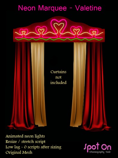 Spot On Neon Marquee - Valentine