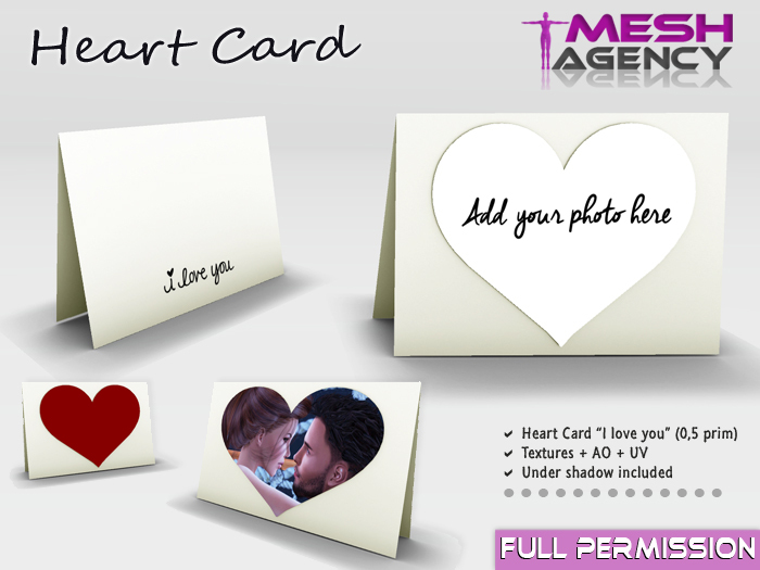 ::MA:: Photo Heart Card - FULL PERM