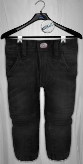 Admirable. Relaxed Jeans (Black)