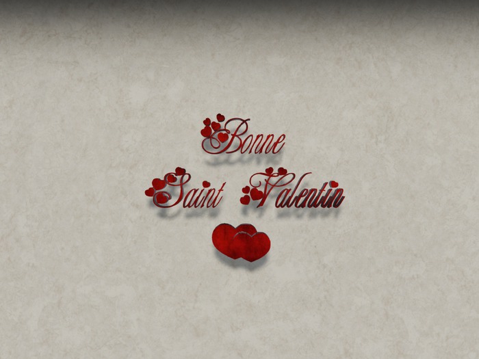 Bonne St Valentin