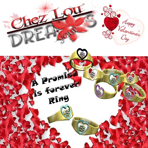 *Chez Lou * A Promise is forever Ring "Or Vert" [ Wear Me ]