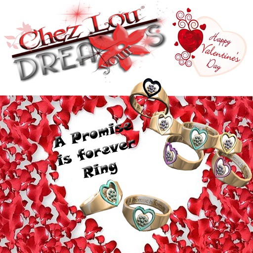 *Chez Lou * A Promise is forever Ring "Sepia Vert" [Wear Me]