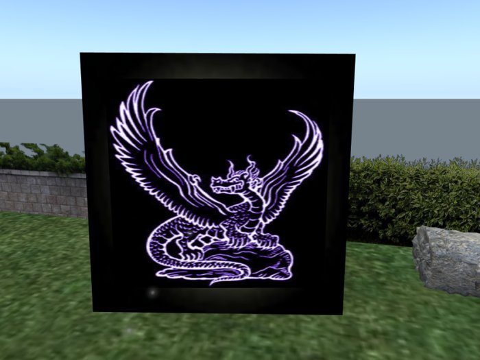 Purple Velvet Dragon