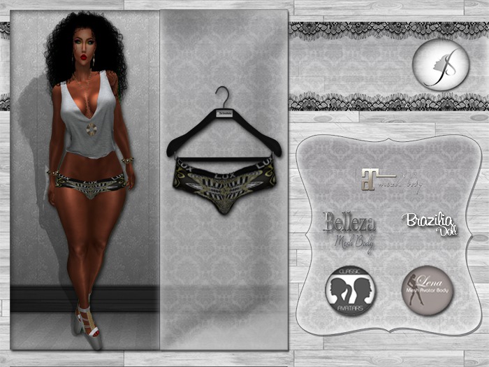 {F.D} LUX SHORTY Mesh Appliers
