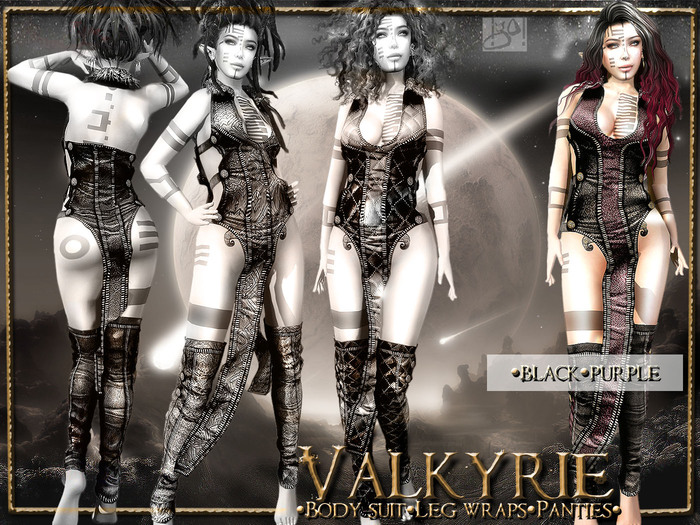 !gO! Valkyrie - black.purple
