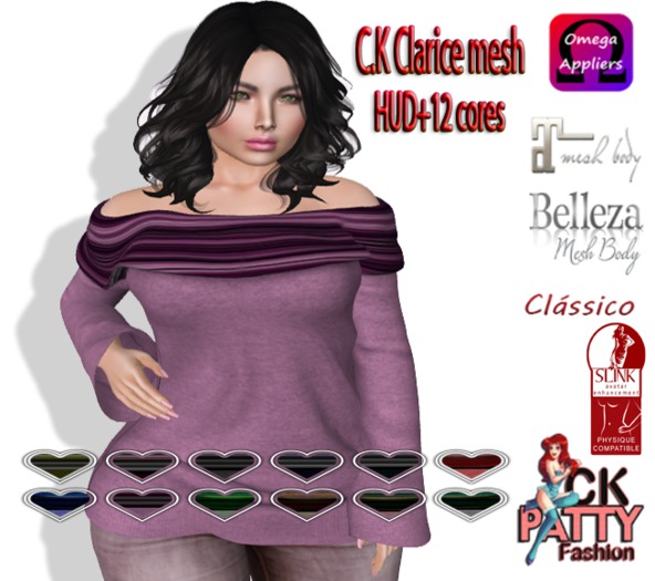 :: C.K Clarice Blusa Mesh ::