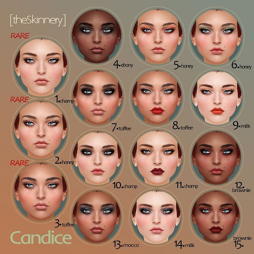 [theSkinnery] Candice 3 (toffee) RARE