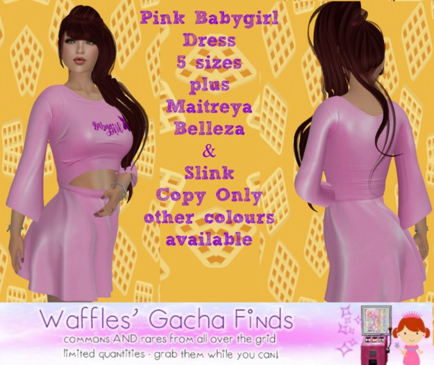 *WM* Pink Babygirl dress