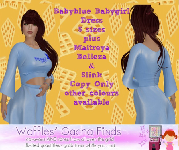 *WM* BabyBlue Babygirl dress