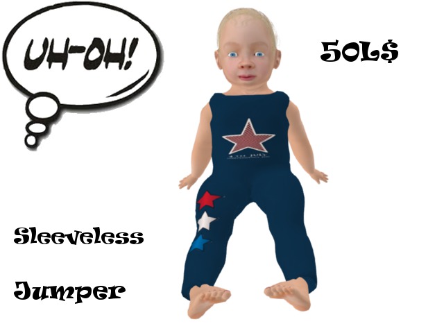 PROMO Newborn Jumper 4th Of July IV for CC