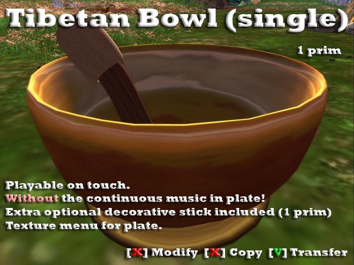 Tibetan Bowls (Meditation) (Boxed)