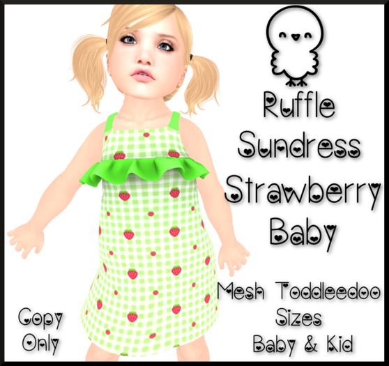 Ruffle Sundress Baby Bumble Bee