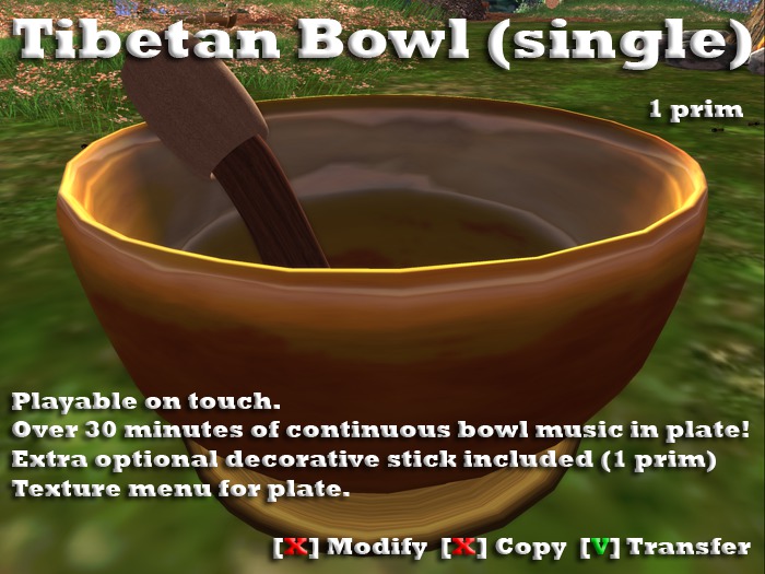 Tibetan Bowls (Meditation) (Boxed)