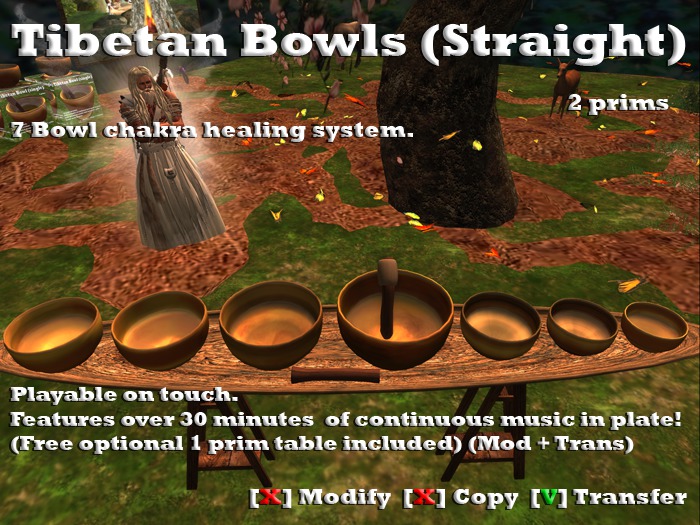 Tibetan Bowls (Meditation) (Boxed)
