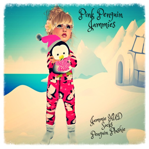 {SM}Pink Penguin Jammies