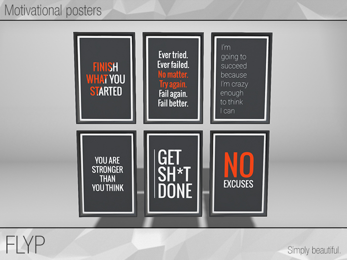 [FLYP] Motivational posters