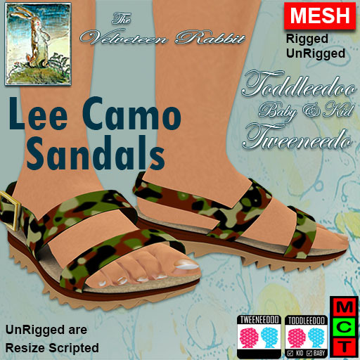 Lee Camo Sandals - DEMO
