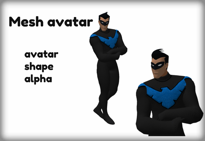 Mesh avatar Supermen