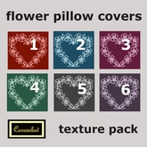 flower pillow covers - texture pack