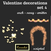 Valentine decorations - set 4