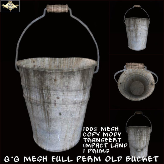 G^G MESH FULL PERM OLD BUCKET