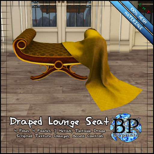 BP - Draped Lounge Seat