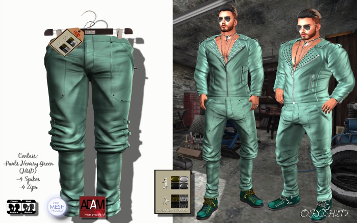 Pants Henrry Green HUD
