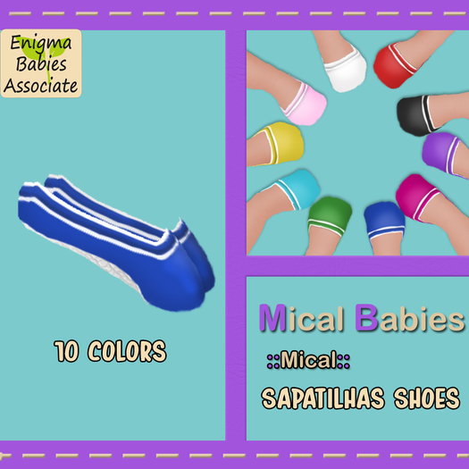 Mical - - Sapatilhas Shoes -10 colors set