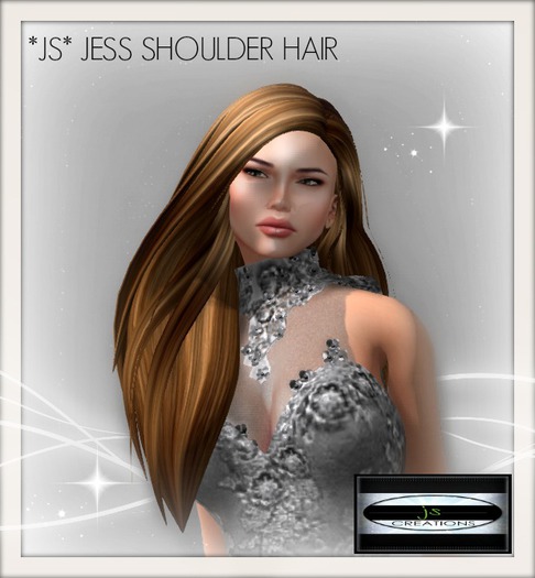 *JS* JESS SHOULDER HAIR RED BOXED