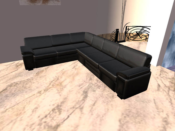 Slimline Left Corner Couch (Sculpted MS-CS)