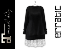 erratic / shannon - sweater / black (maitreya)