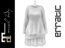erratic / shannon - sweater / white (maitreya)