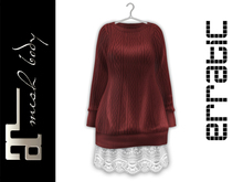 erratic / shannon - sweater / red (maitreya)