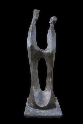 Romantic Rendezvous statue