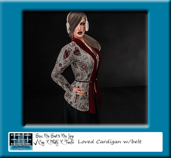 Loved Cardigan w/belt